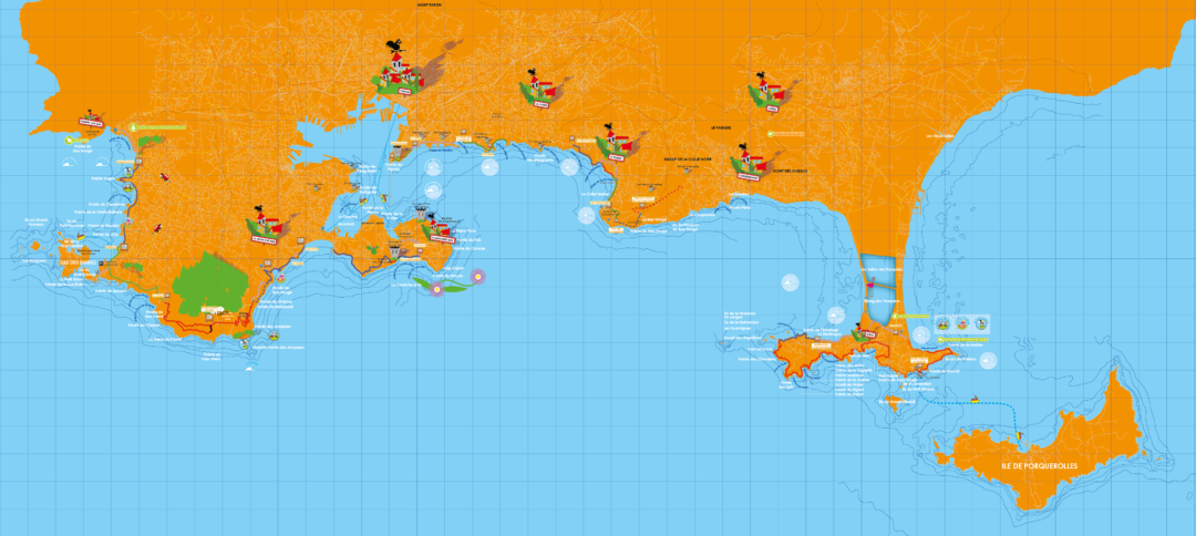 CARTE SENTIER 90KM