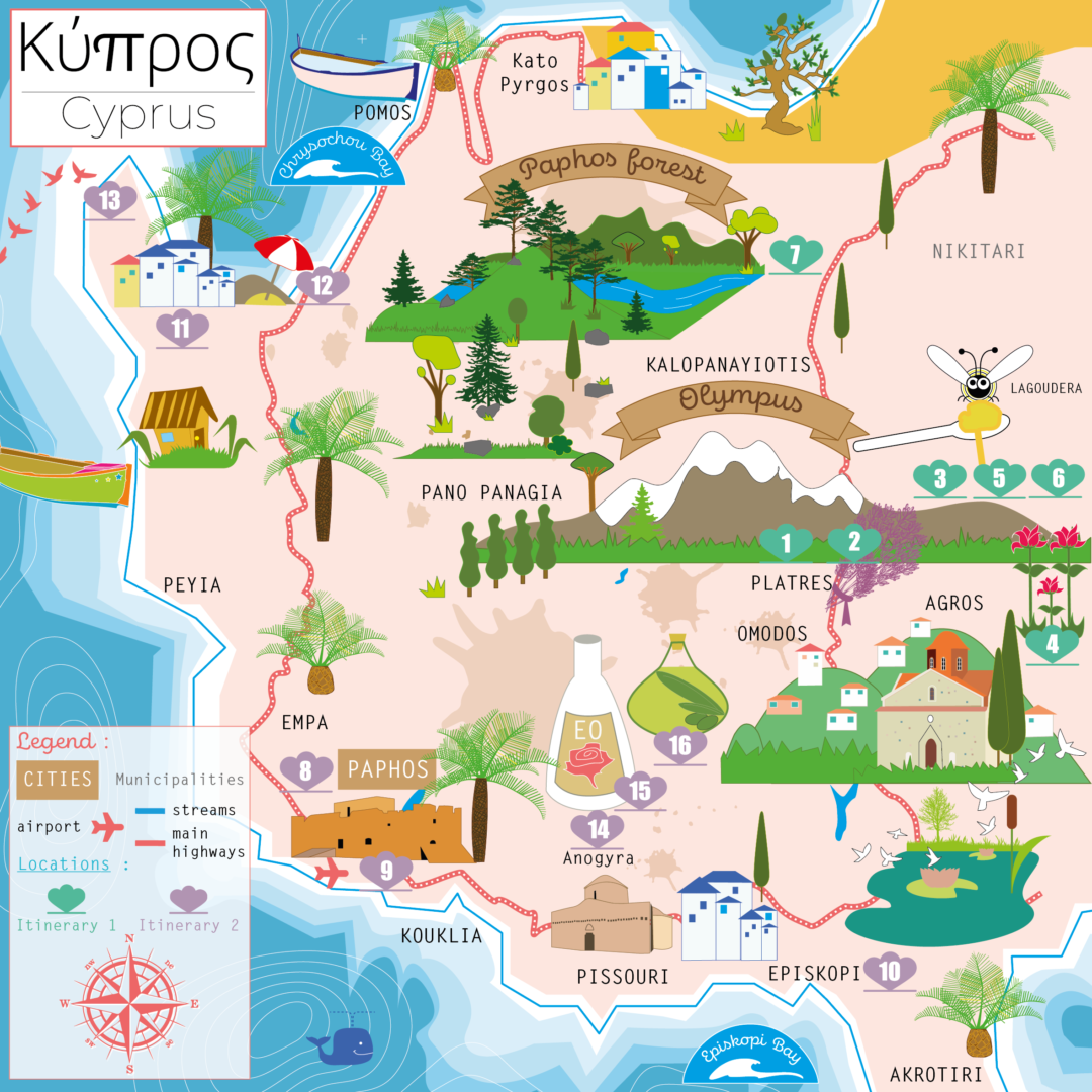 carte Chypre