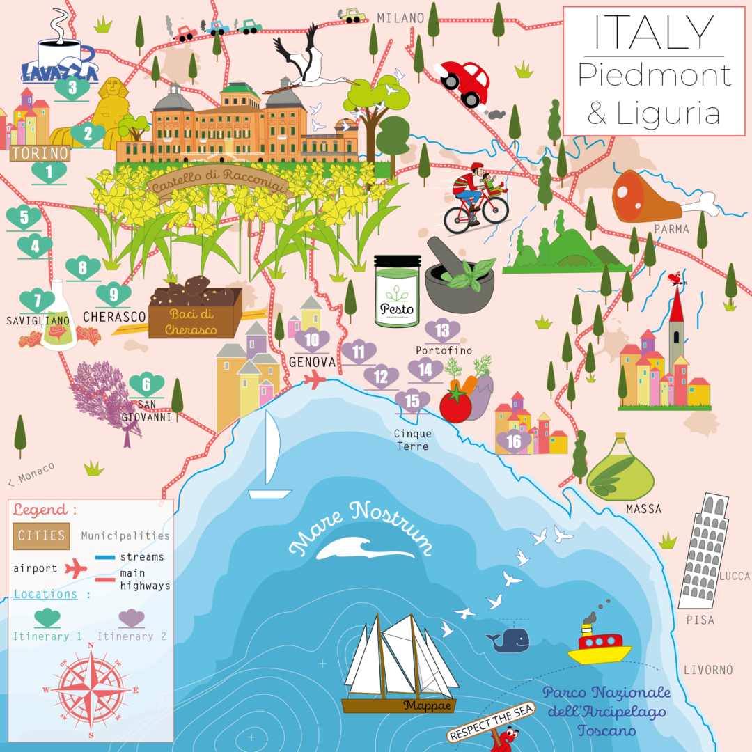 CARTE ITALIE